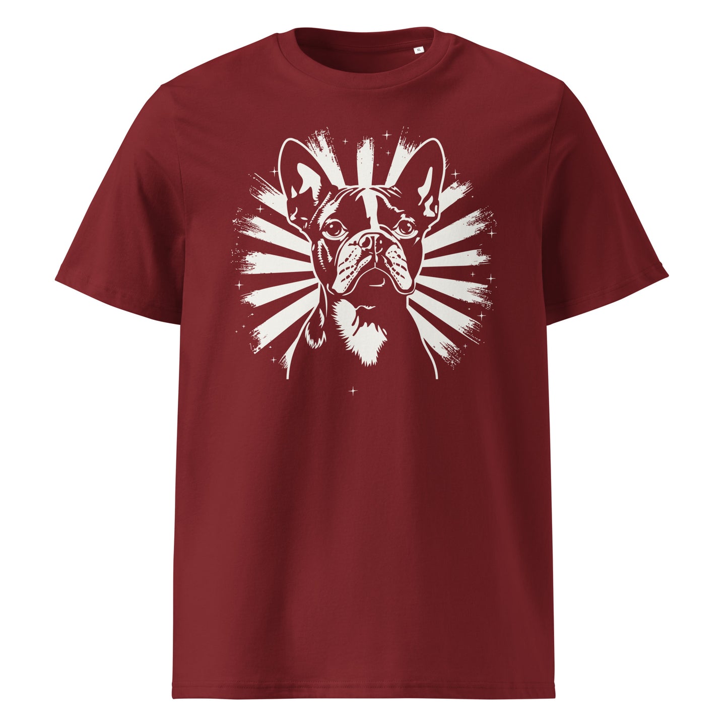 Boston Terrier Dog [00309] T-Shirt Unisex Bio