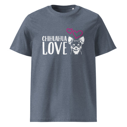 Chihuahuadog Love [00319] T-Shirt Unisex Bio