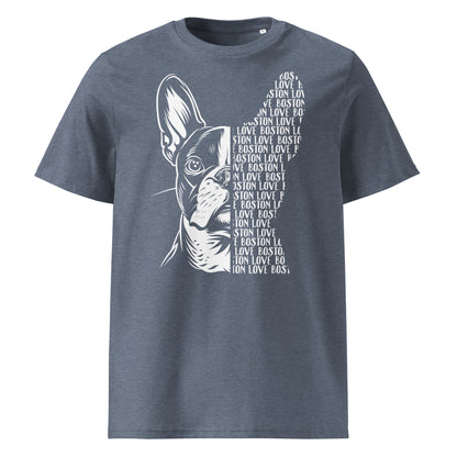 Boston Terrier Dog [00318] T-Shirt Unisex Bio