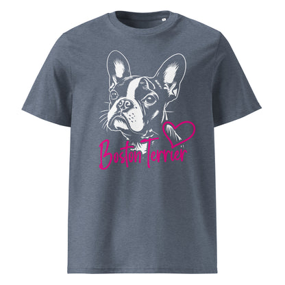 Boston Terrier Dog [00308] T-Shirt Unisex Bio