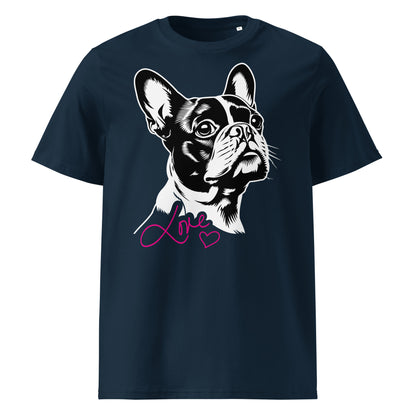 Boston Terrier Dog [00317] T-Shirt Unisex Bio