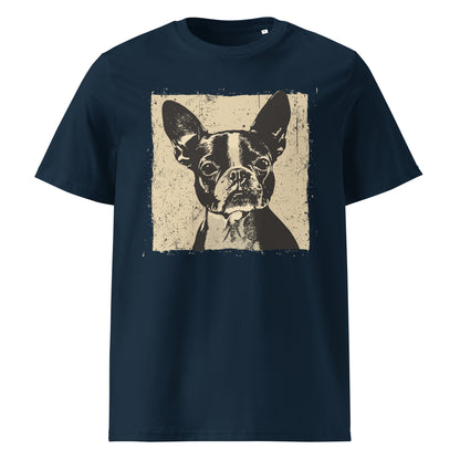 Boston Terrier Dog [00311] T-Shirt Unisex Bio