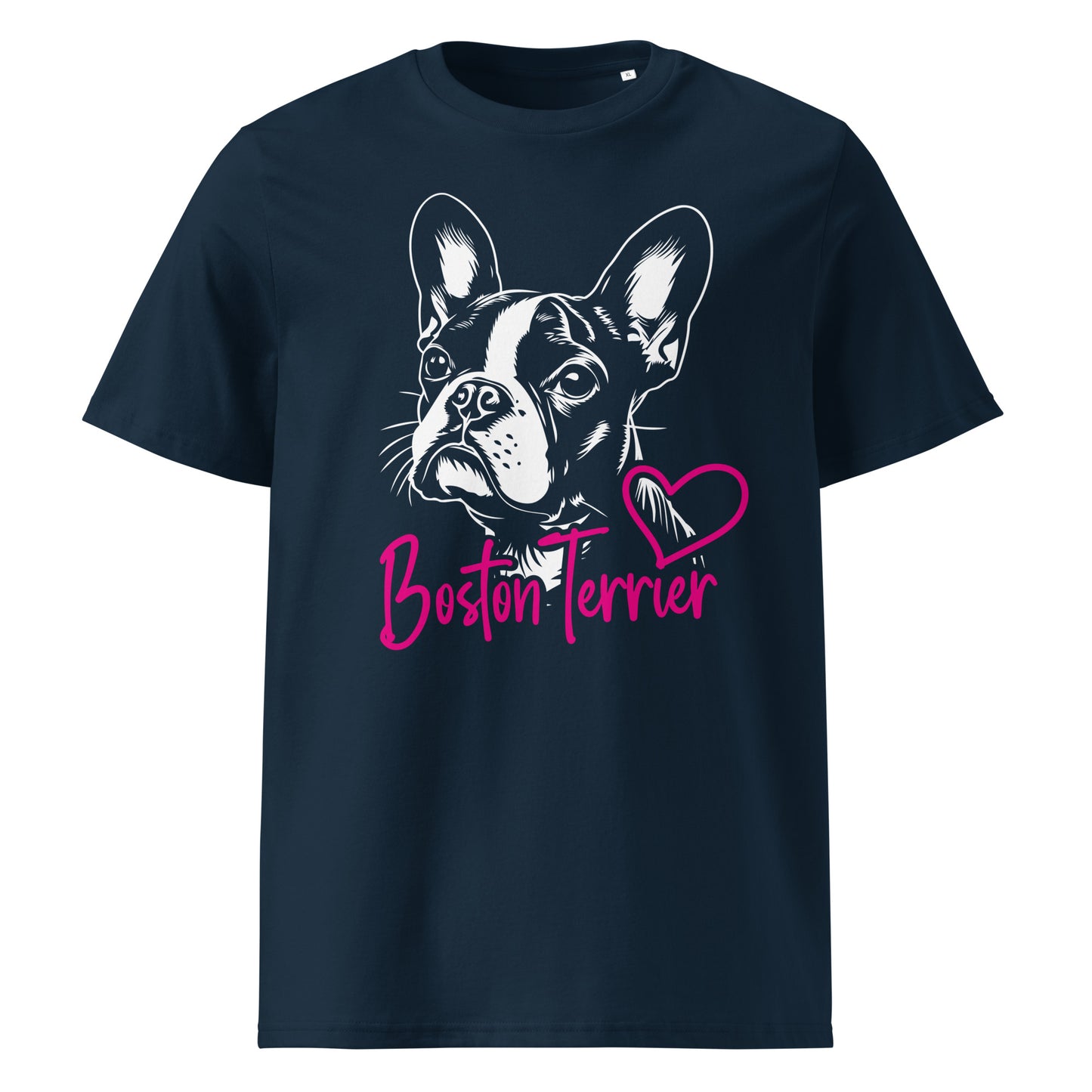 Boston Terrier Dog [00308] T-Shirt Unisex Bio