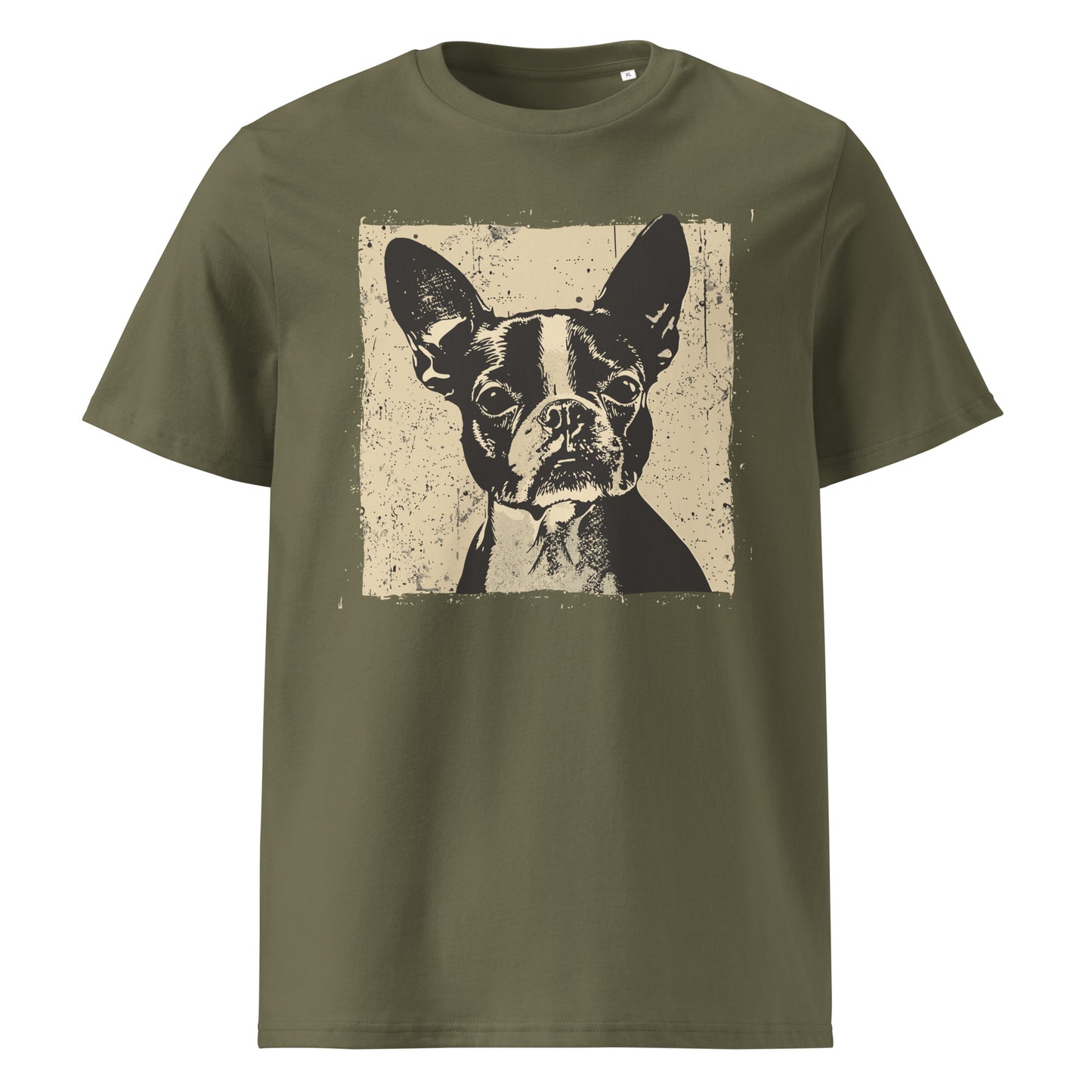 Boston Terrier Dog [00311] T-Shirt Unisex Bio