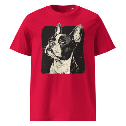 Boston Terrier Dog [00312] T-Shirt Unisex Bio