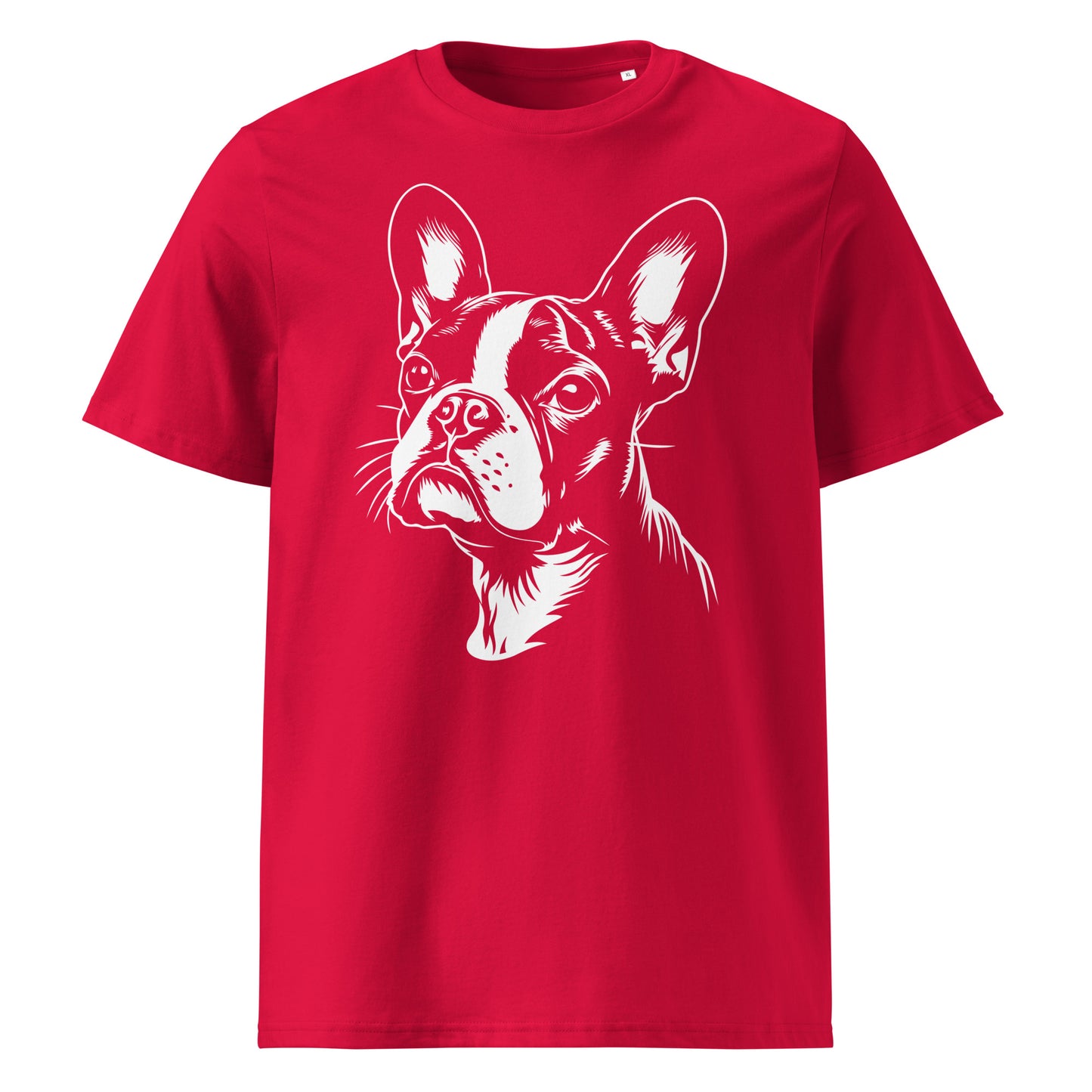 Boston Terrier Dog [00308] T-Shirt Unisex Bio