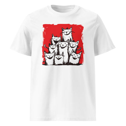 00330 Katzenliebe mRs T-Shirt Unisex Bio