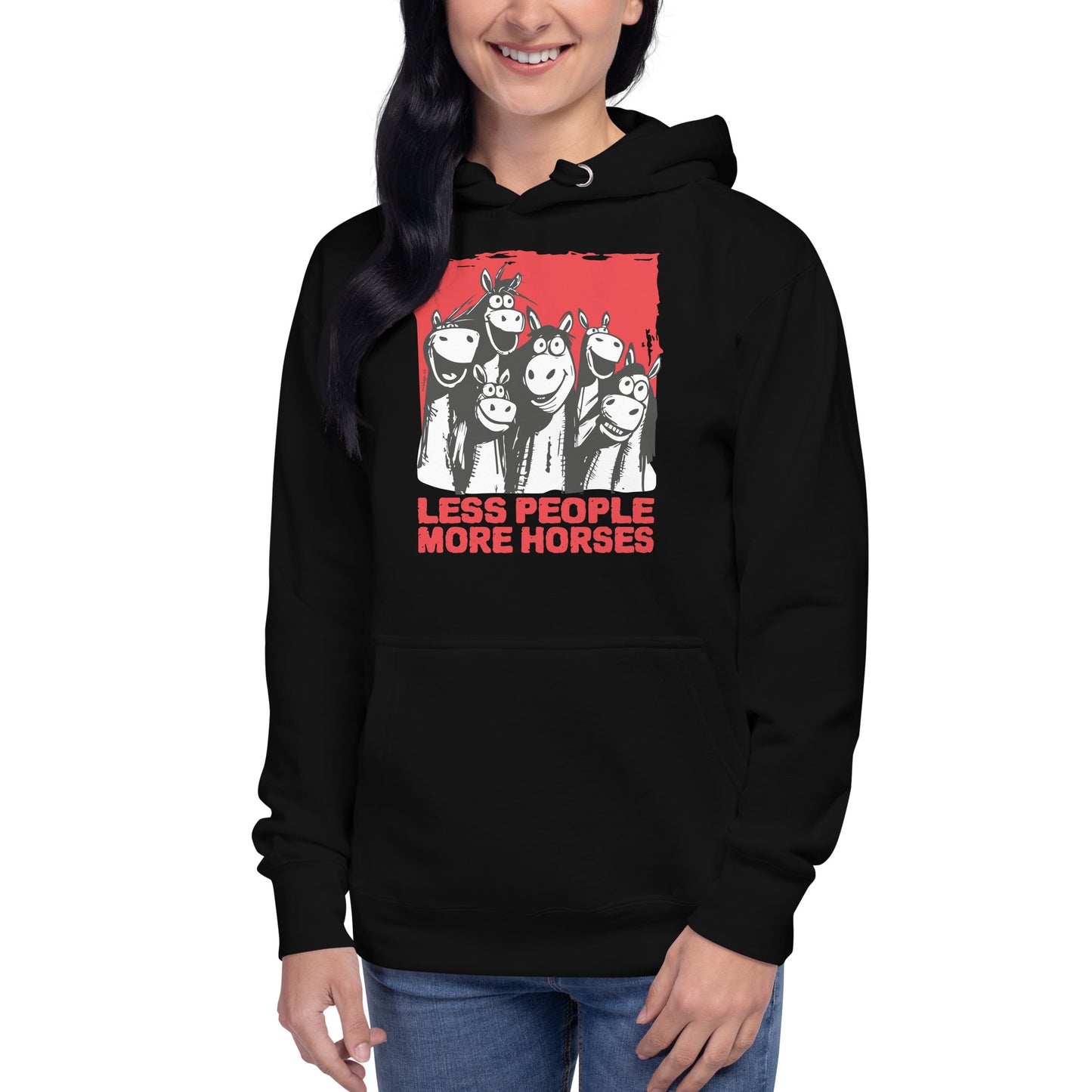 00331 Pferdeliebe mRs Hoodie Unisex