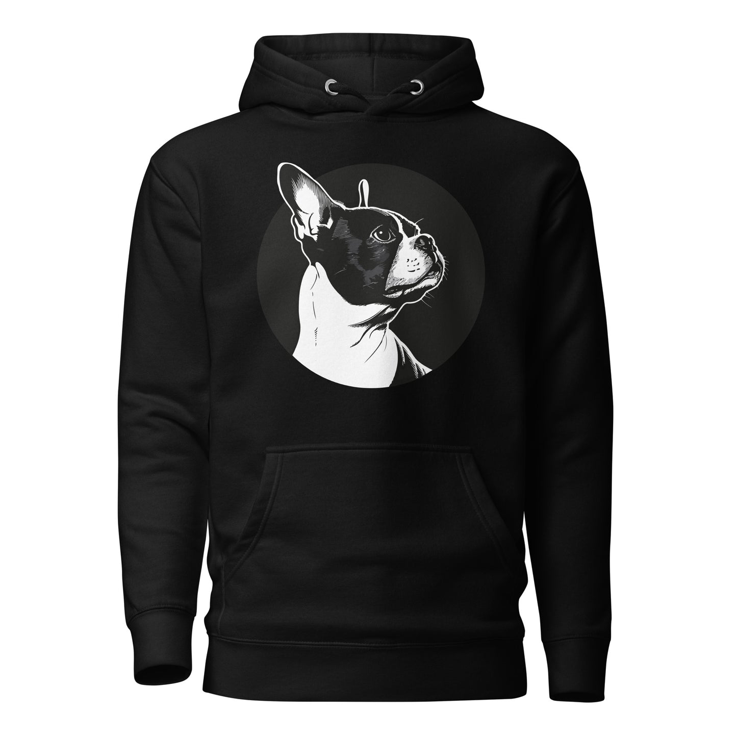 Boston Terrier Dog [00313] Hoodie Unisex Basic