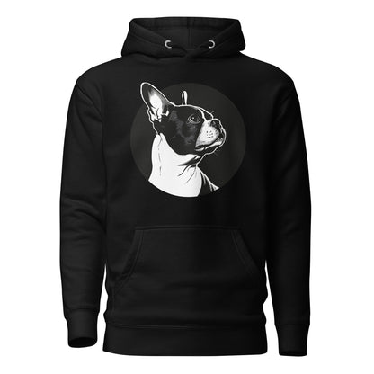 Boston Terrier Dog [00313] Hoodie Unisex Basic