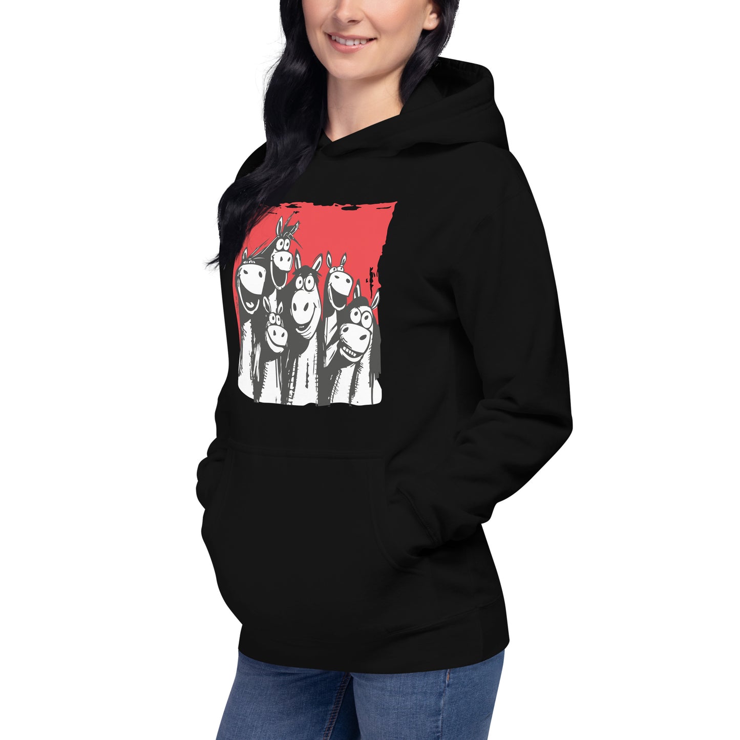 00331 Pferdeliebe mRs Hoodie Unisex