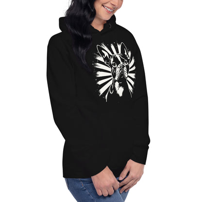 Boston Terrier Dog [00309] Hoodie Unisex Basic