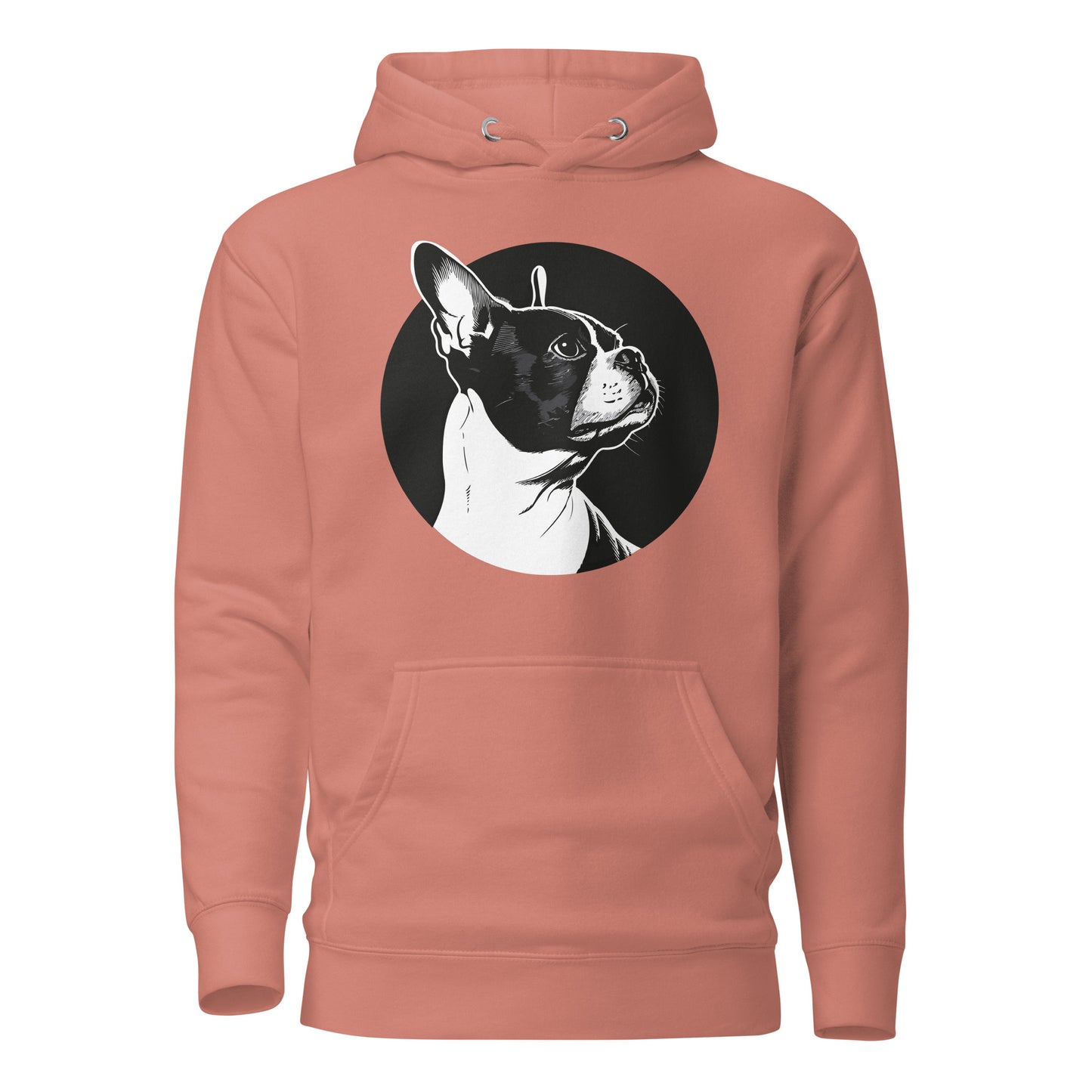 Boston Terrier Dog [00313] Hoodie Unisex Basic