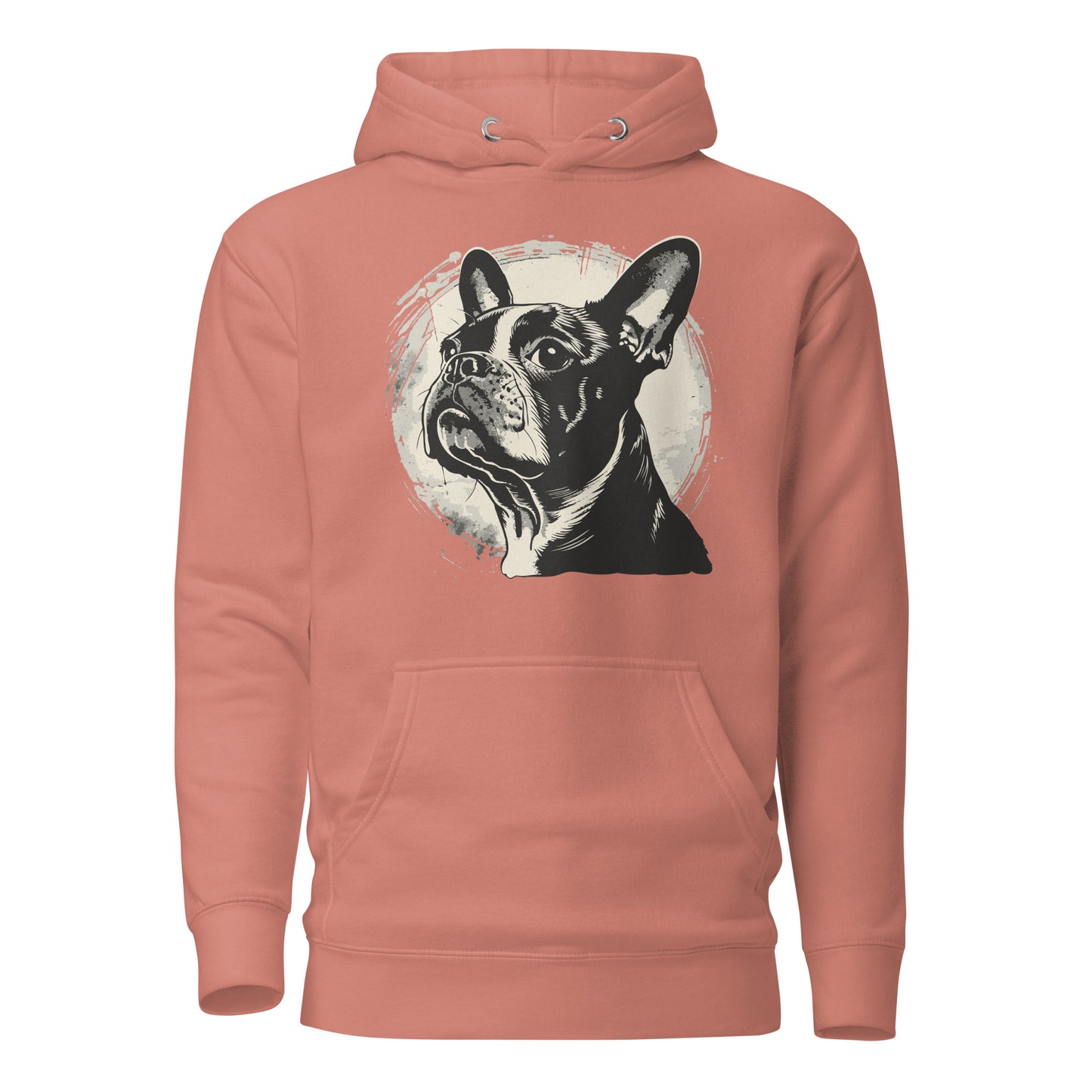 Boston Terrier Dog [00310] Hoodie Unisex Basic