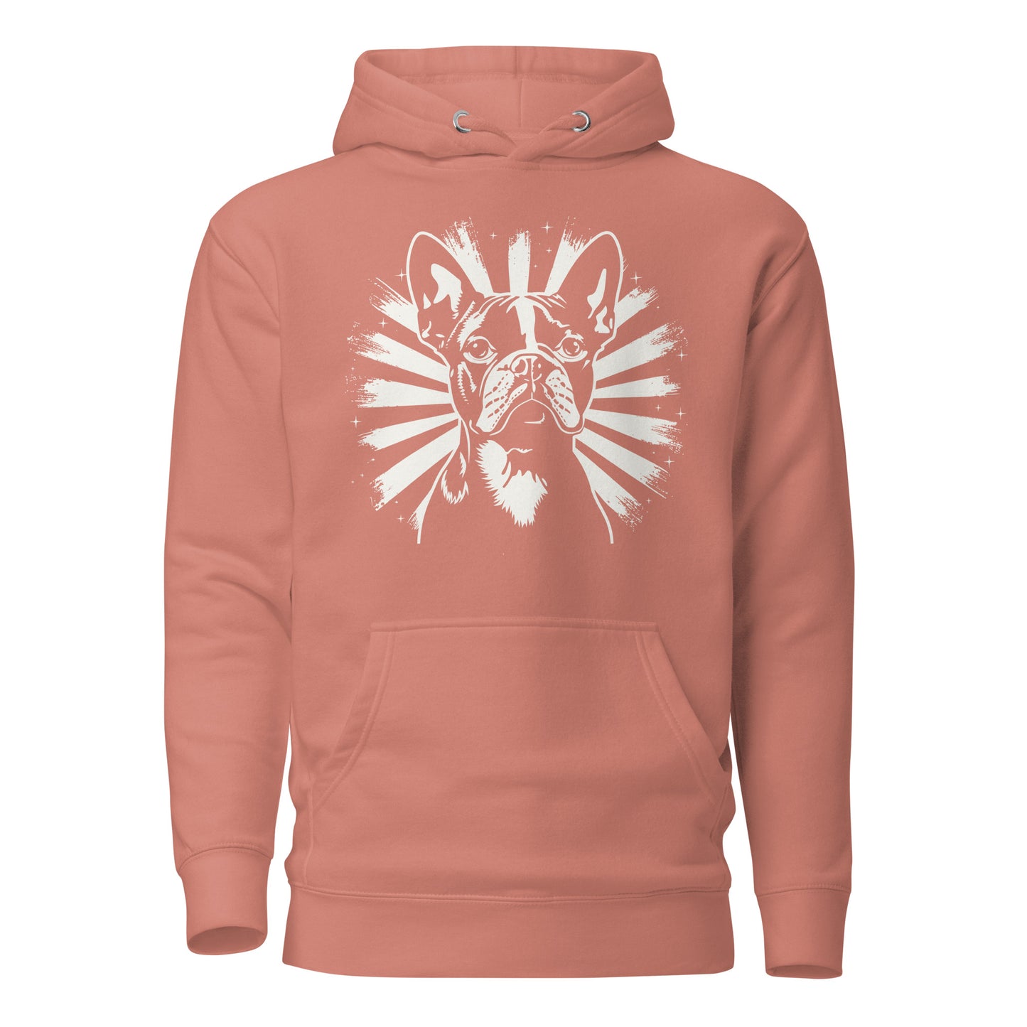 Boston Terrier Dog [00309] Hoodie Unisex Basic