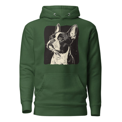 Boston Terrier Dog [00312] Hoodie Unisex Basic