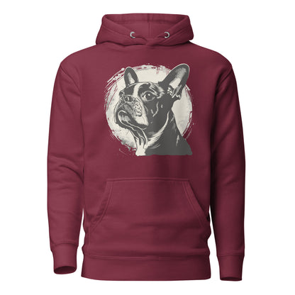 Boston Terrier Dog [00310] Hoodie Unisex Basic