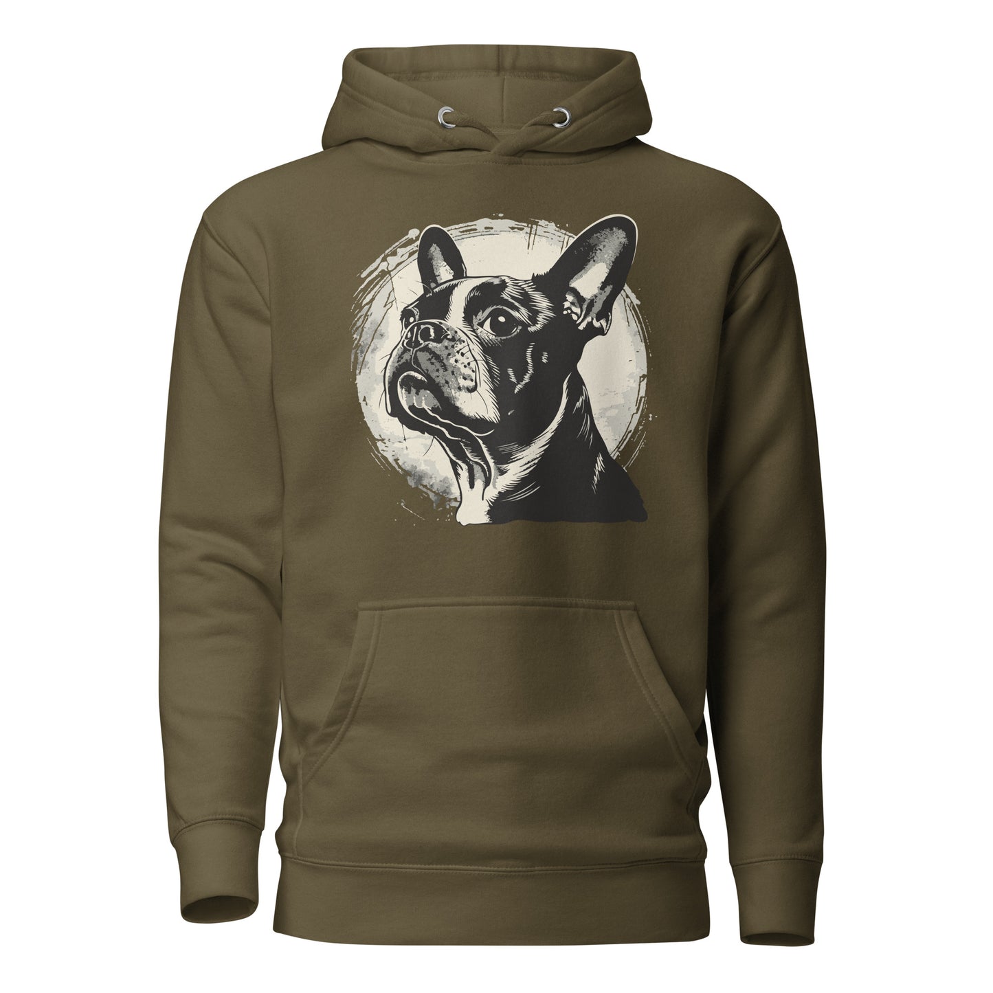 Boston Terrier Dog [00310] Hoodie Unisex Basic