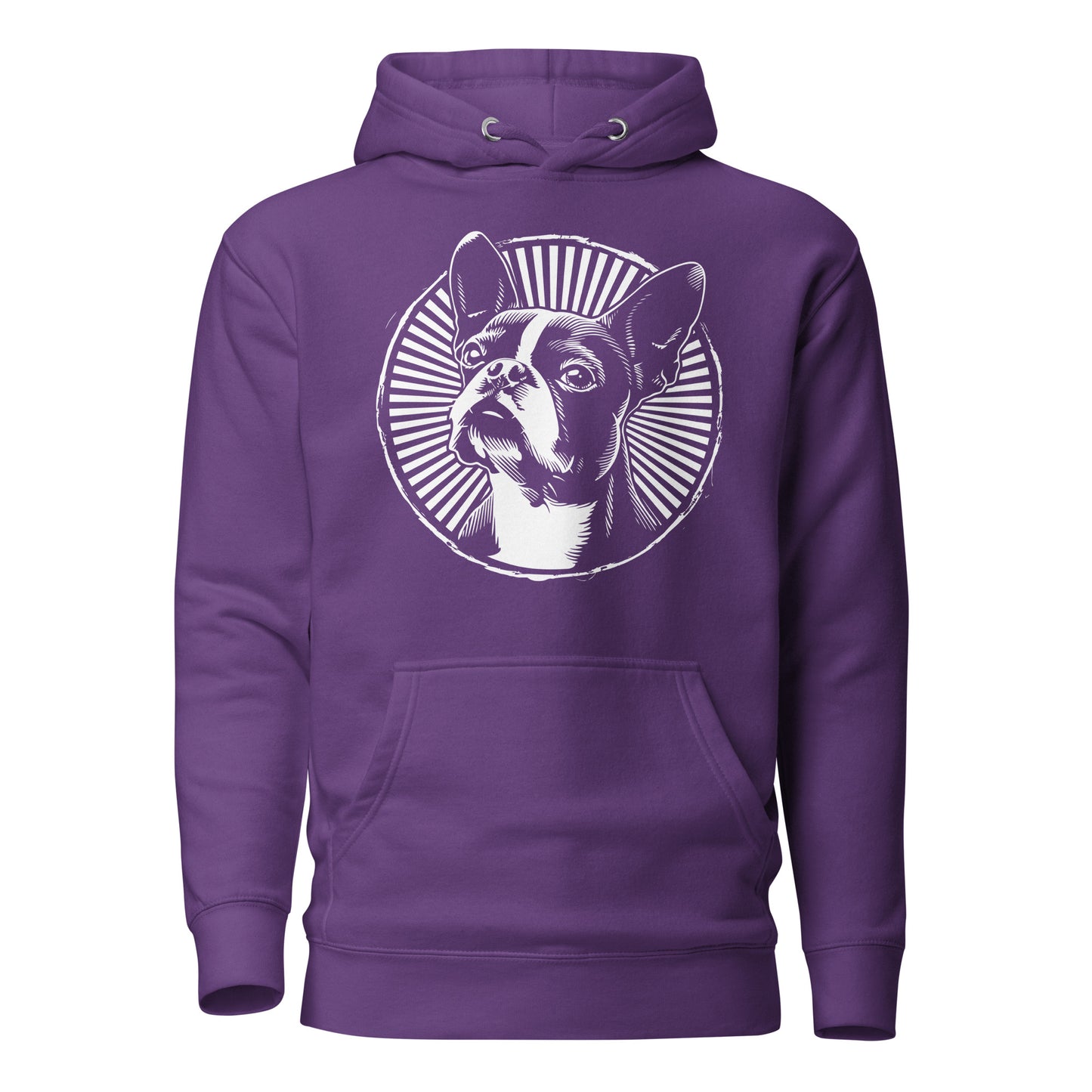 Boston Terrier Dog [00314] Hoodie Unisex Basic