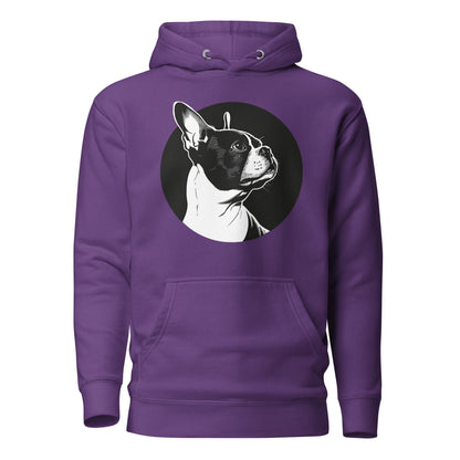 Boston Terrier Dog [00313] Hoodie Unisex Basic