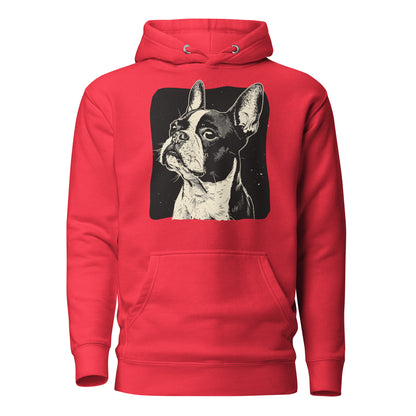 Boston Terrier Dog [00312] Hoodie Unisex Basic