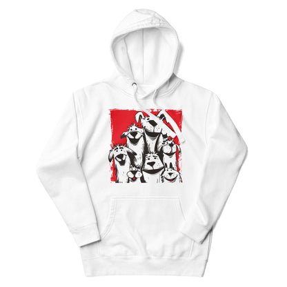 00329 Hundeliebe mRs Hoodie Unisex