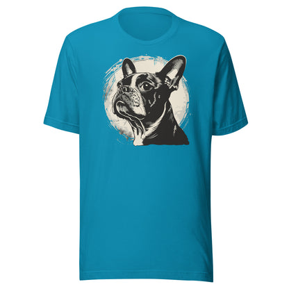 Boston Terrier Dog [00310] T-Shirt Unisex Basic