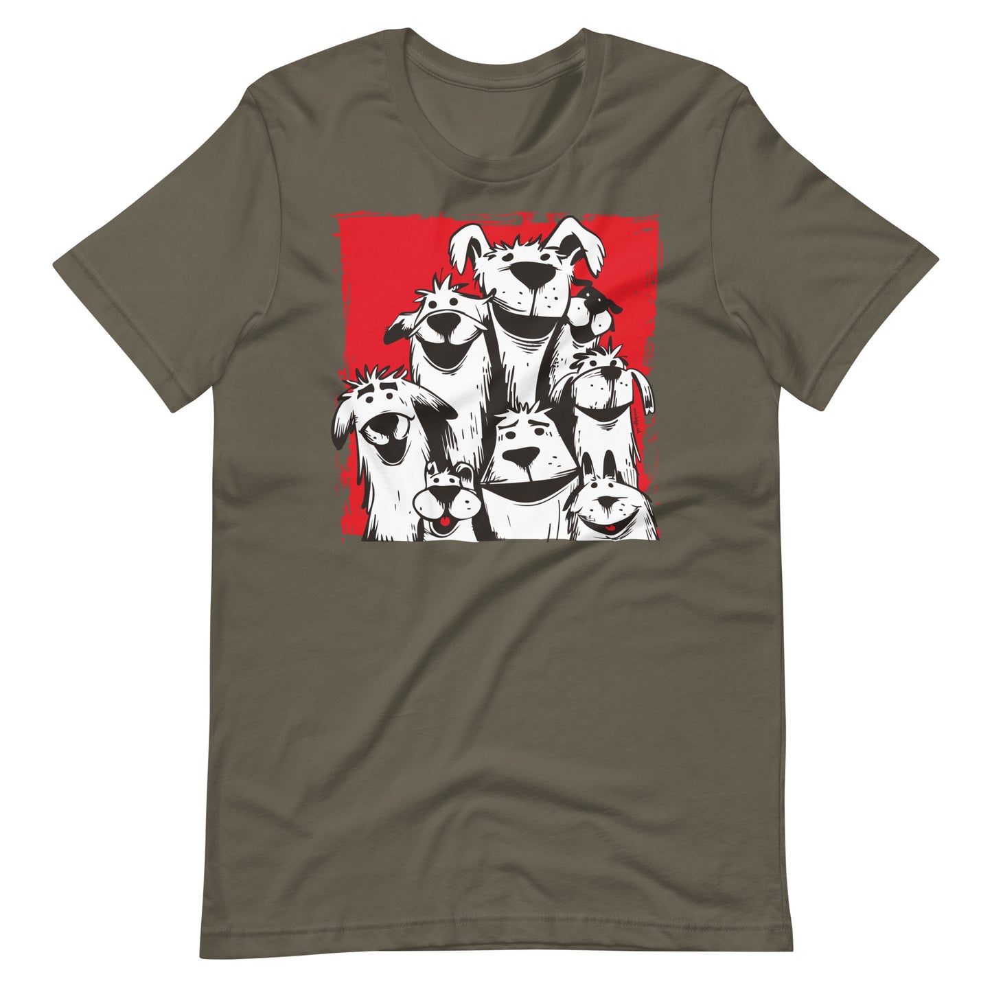 00329 Hundeliebe mRs T-Shirt Unisex Basic