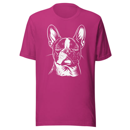 Boston Terrier Dog [00318] T-Shirt Unisex Basic