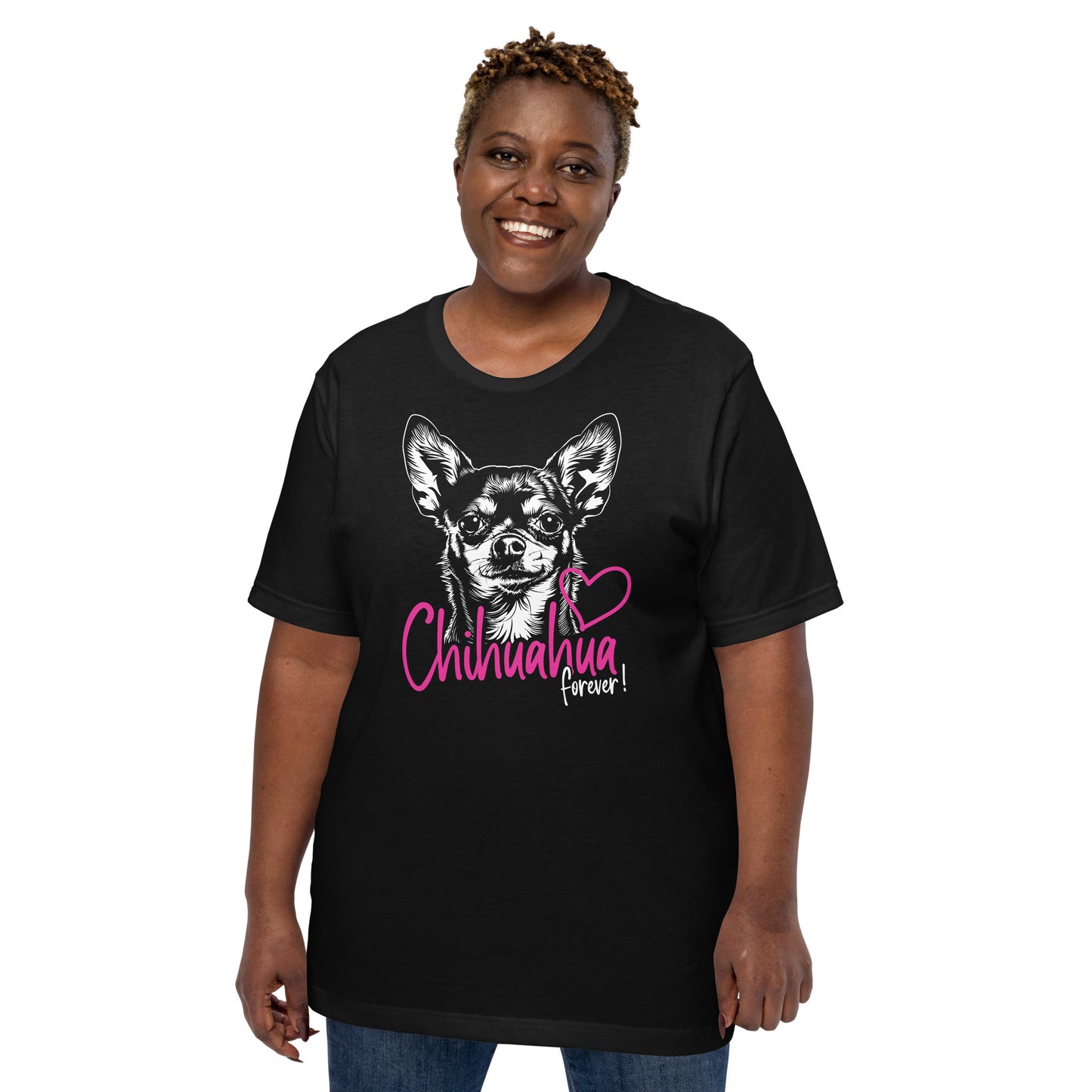 Chihuahuadog forever [00326] T-Shirt Unisex Basic