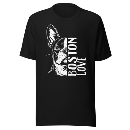 Boston Terrier Dog [00318] T-Shirt Unisex Basic