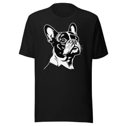 Boston Terrier Dog [00317] T-Shirt Unisex Basic