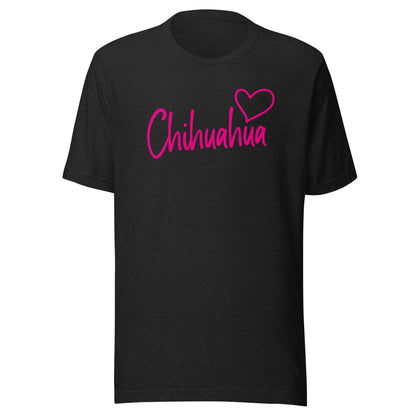 Chihuahuadog Doppelseitig [00319] T-Shirt Unisex Basic