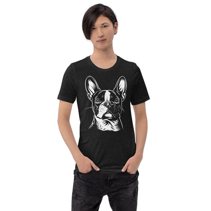 Boston Terrier Dog [00318] T-Shirt Unisex Basic