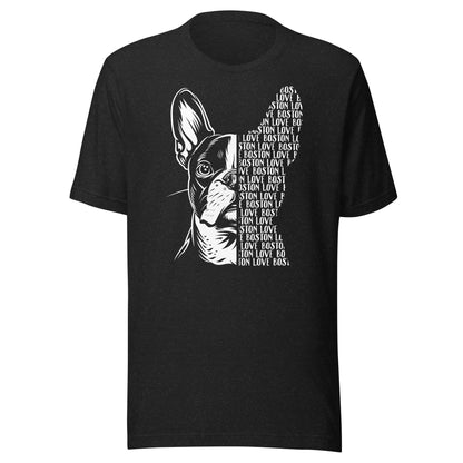 Boston Terrier Dog [00318] T-Shirt Unisex Basic