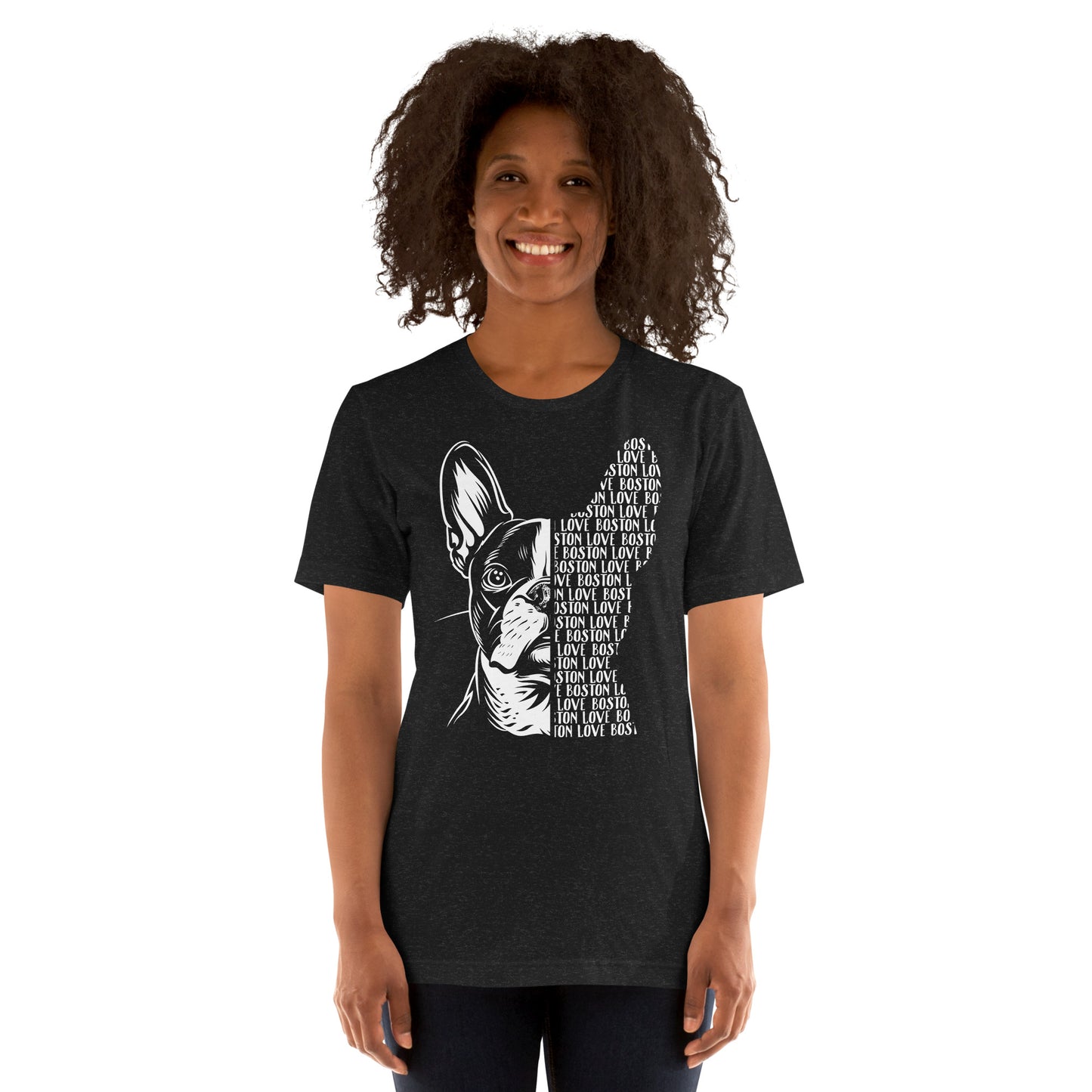 Boston Terrier Dog [00318] T-Shirt Unisex Basic