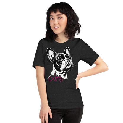 Boston Terrier Dog [00317] T-Shirt Unisex Basic