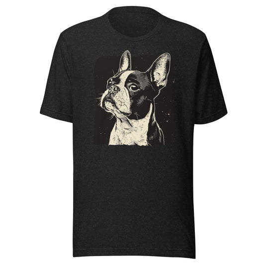 Boston Terrier Dog [00312] T-Shirt Unisex Basic