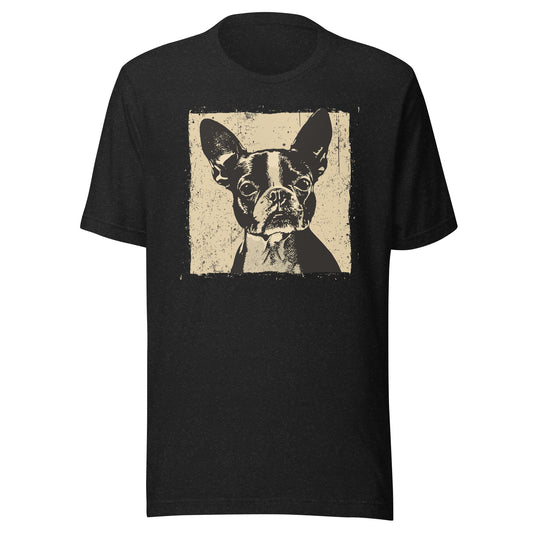 Boston Terrier Dog [00311] T-Shirt Unisex Basic