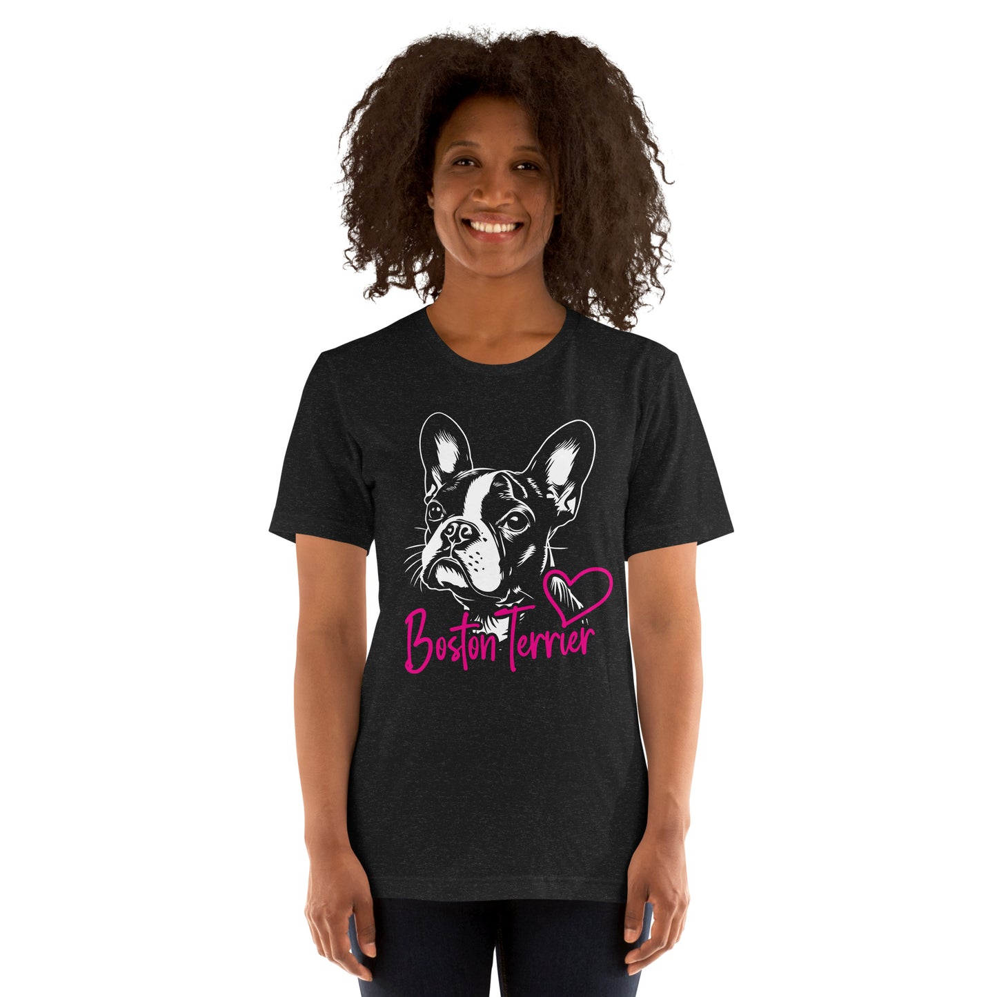 Boston Terrier Dog [00308] T-Shirt Unisex Basic