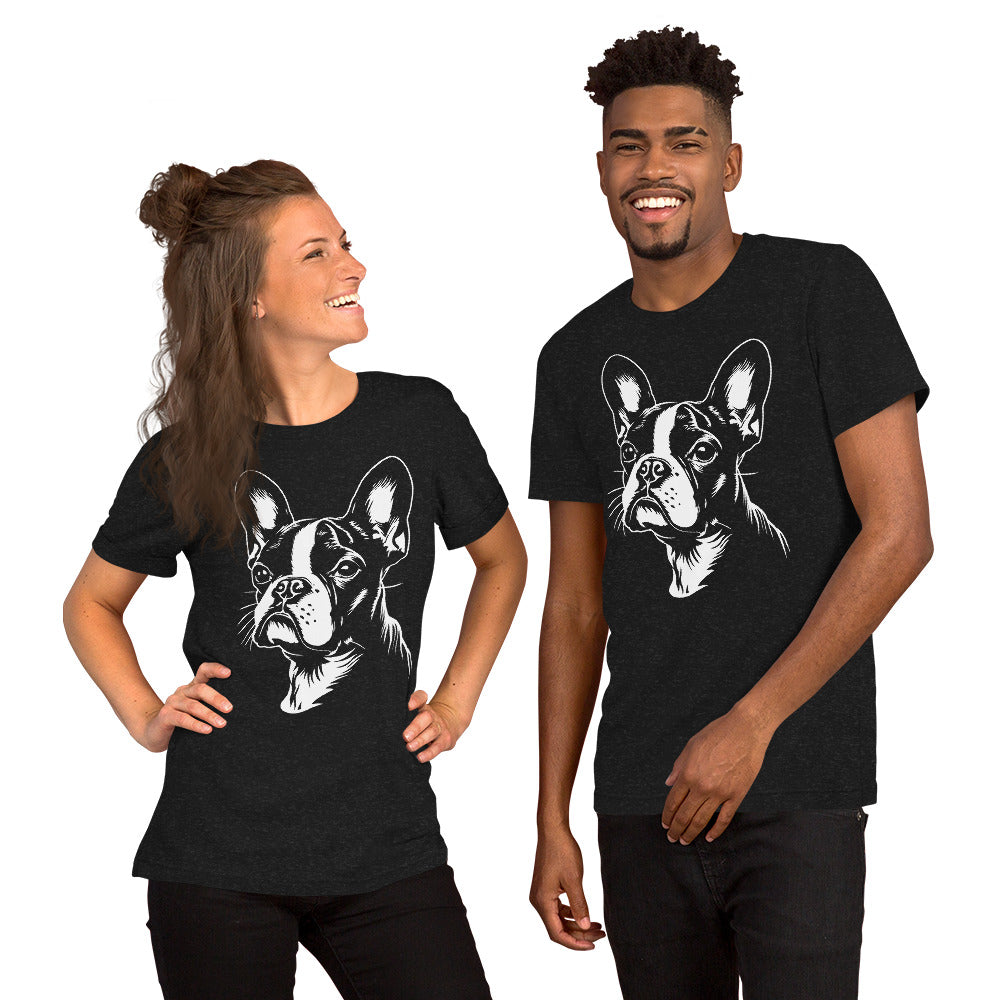 Boston Terrier Dog [00308] T-Shirt Unisex Basic