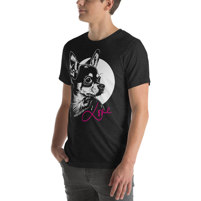 Chihuahuadog Love [00323] T-Shirt Unisex Basic