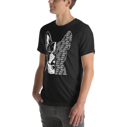 Boston Terrier Dog [00318] T-Shirt Unisex Basic