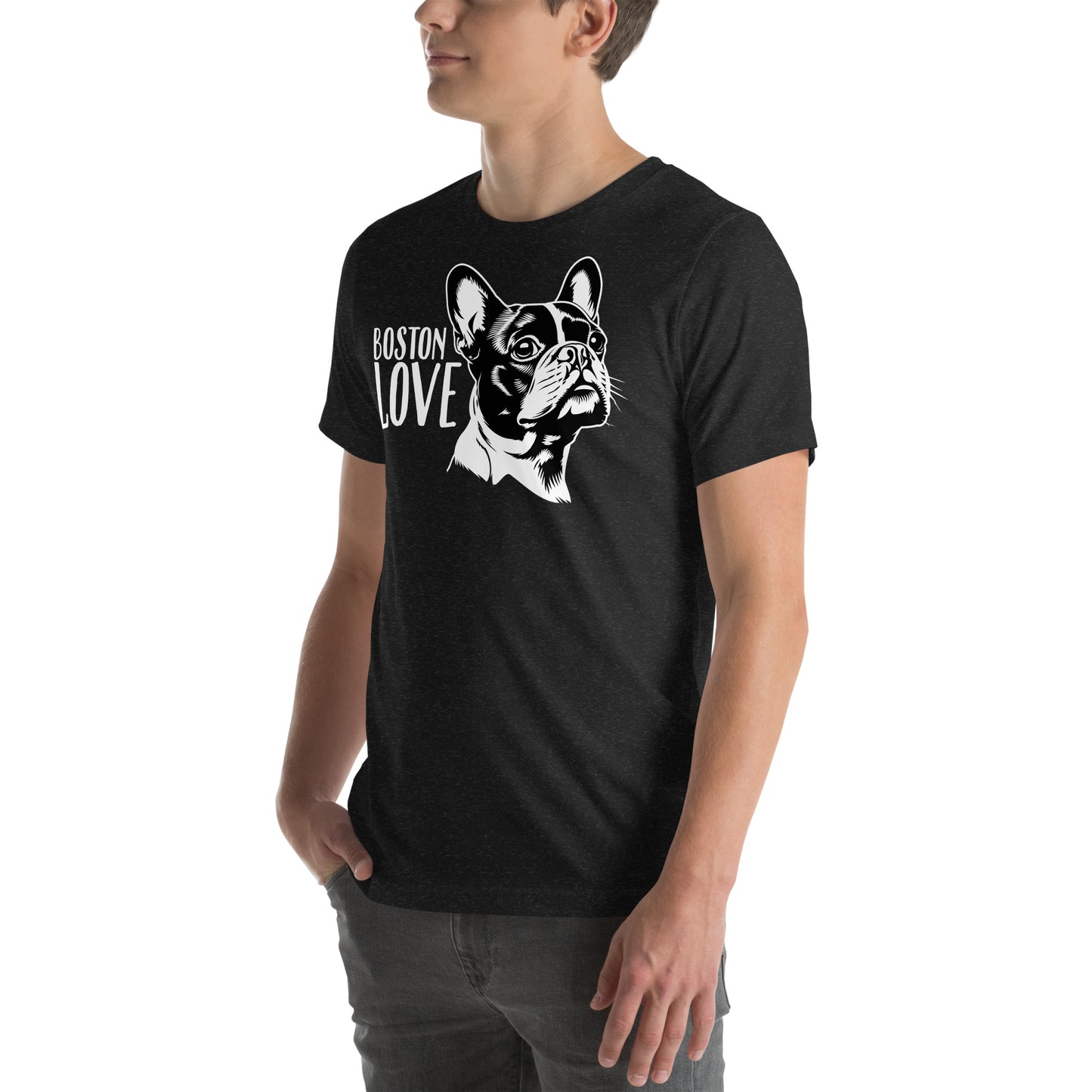 Boston Terrier Dog [00317] T-Shirt Unisex Basic