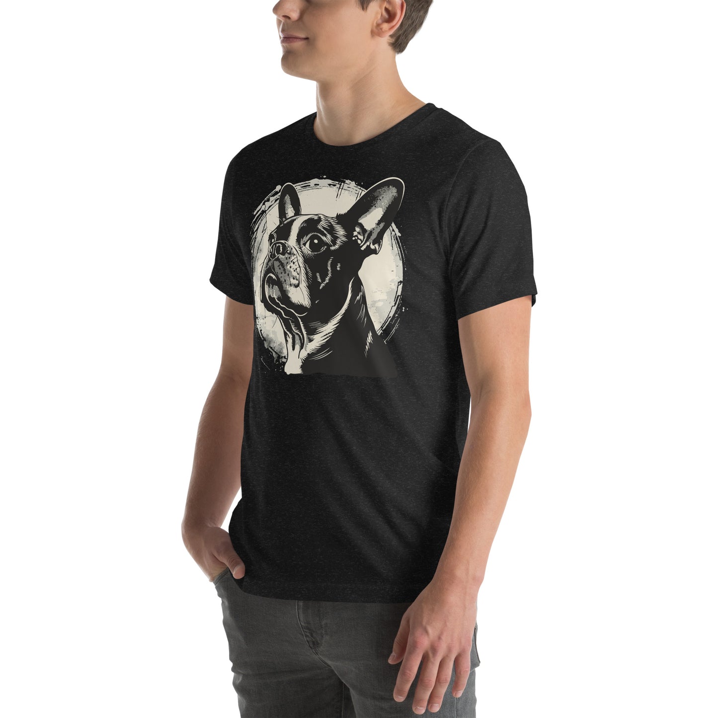 Boston Terrier Dog [00310] T-Shirt Unisex Basic