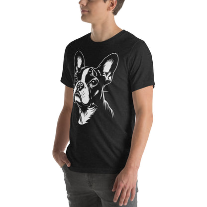 Boston Terrier Dog [00308] T-Shirt Unisex Basic