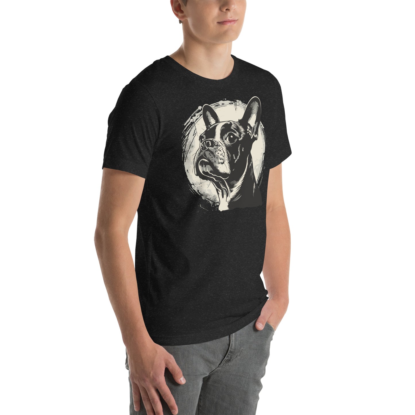 Boston Terrier Dog [00310] T-Shirt Unisex Basic