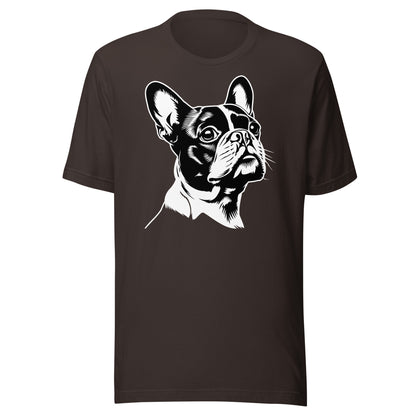 Boston Terrier Dog [00317] T-Shirt Unisex Basic