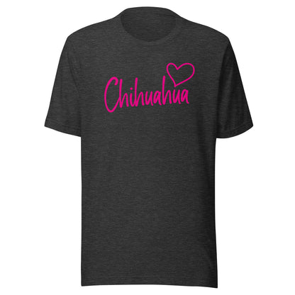 Chihuahuadog Doppelseitig [00319] T-Shirt Unisex Basic