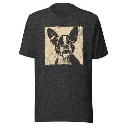 Boston Terrier Dog [00311] T-Shirt Unisex Basic